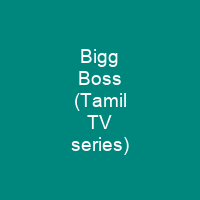 Bigg Boss (Tamil TV series)