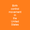 Birth control movement in the United States