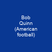 Bob Quinn (American football)