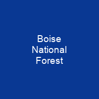 Boise National Forest