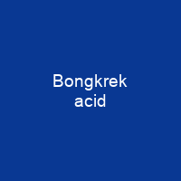 Bongkrek acid