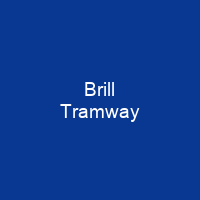 Brill Tramway