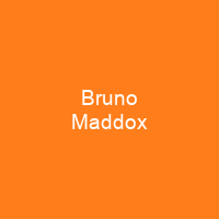 Bruno Maddox