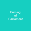 Burning of Parliament