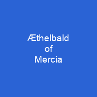 Æthelbald of Mercia