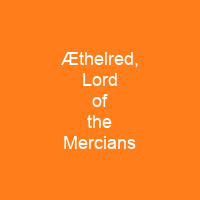 Æthelred, Lord of the Mercians