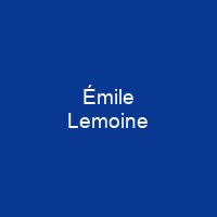 Émile Lemoine
