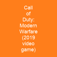 Call of Duty: Modern Warfare (2019 video game)