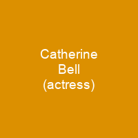 Catherine Bell (actress)