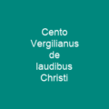 Cento Vergilianus de laudibus Christi