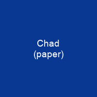 Chad (paper)