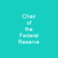 Chair of the Federal Reserve