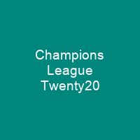 Champions League Twenty20