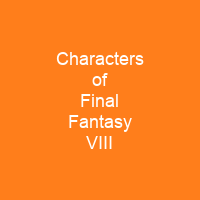 Characters of Final Fantasy VIII