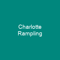 Charlotte Rampling