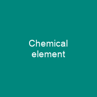 Chemical element