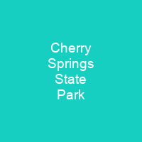 Cherry Springs State Park