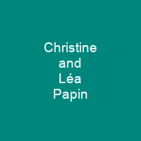 Christine and Léa Papin
