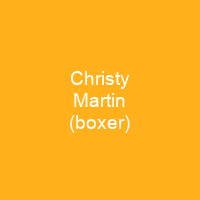 Christy Martin (boxer)