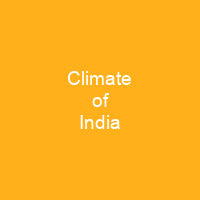 Climate of India
