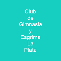 Club de Gimnasia y Esgrima La Plata