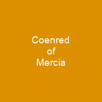 Coenred of Mercia
