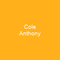 Cole Anthony