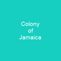 Colony of Jamaica