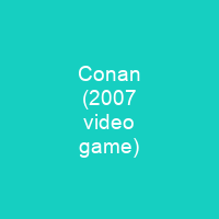 Conan (2007 video game)