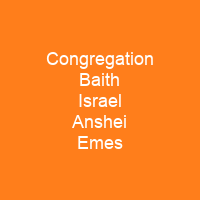 Congregation Baith Israel Anshei Emes