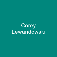 Corey Lewandowski