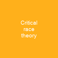 Critical race theory