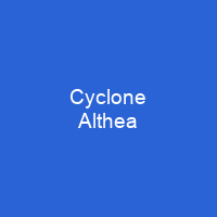 Cyclone Althea