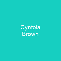 Cyntoia Brown