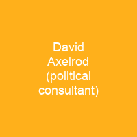 David Axelrod (political consultant)