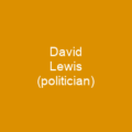 David Lewis (politician)
