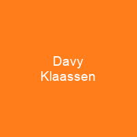 Davy Klaassen