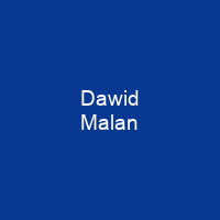 Dawid Malan