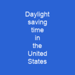 Daylight saving time in the United States