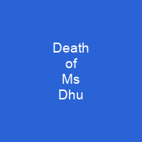 Death of Ms Dhu