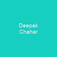 Deepak Chahar