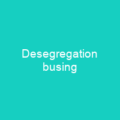 Desegregation busing