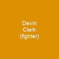Devin Clark (fighter)