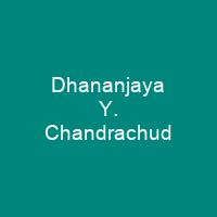 Dhananjaya Y. Chandrachud