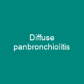 Diffuse panbronchiolitis