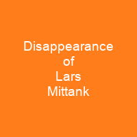 Disappearance of Lars Mittank
