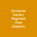 Divisional Cavalry Regiment (New Zealand)