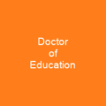 Doctor of Education