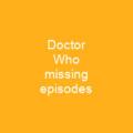 Doctor Who missing episodes