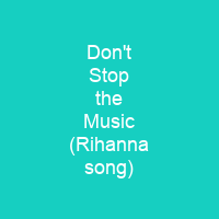 Don't Stop the Music (Rihanna song)